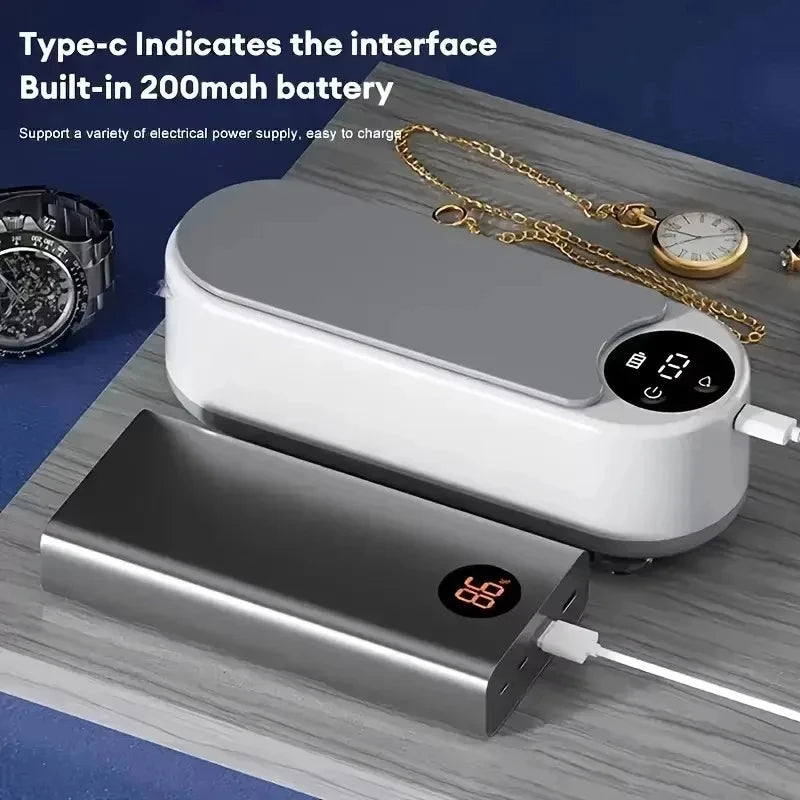 Wireless High-Frequency Glasses Cleaner Machine