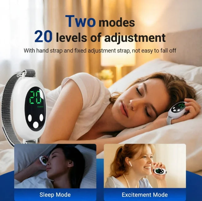Intelligent Sleep Soothing Wrist Device – Dual EMS Modes